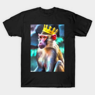 Monkey with a crown T-Shirt